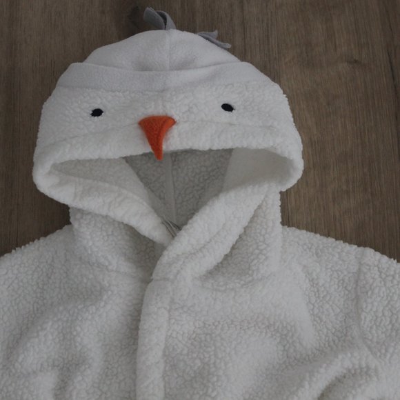 Baby Gap white hooded robe size 2-3 T - Picture 2 of 10